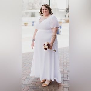 Ever❤️Pretty Brand Plus Size Empire Waist Dress